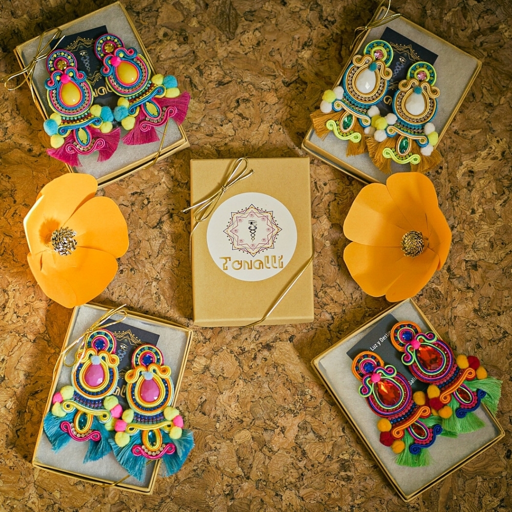 COPY - Soutache Handmade Earrings